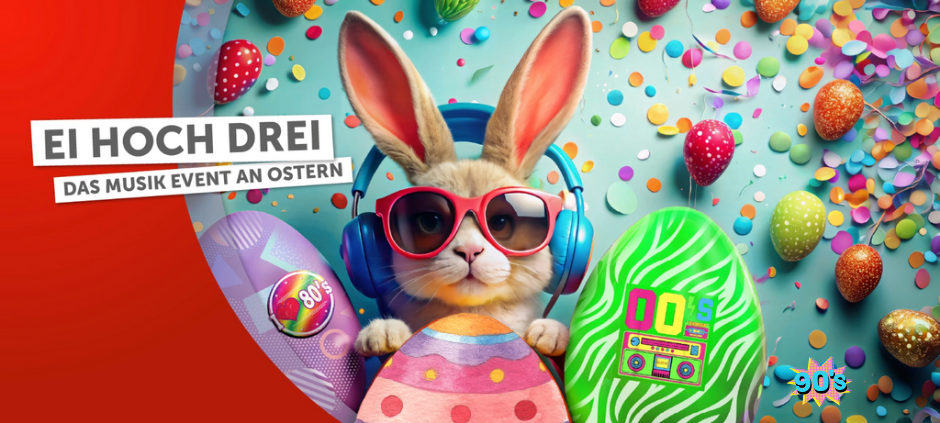 Oster-Musik-Aktion: Ei hoch 3