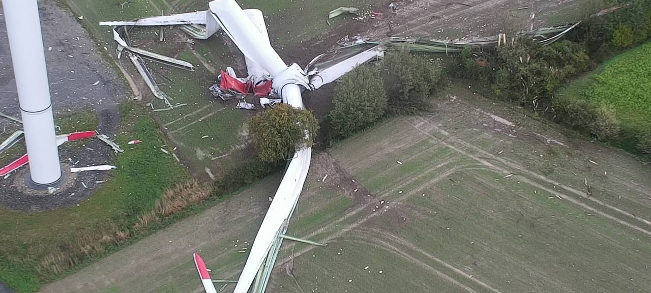 HAVIXBECK: Windrad-Trümmer verschwinden