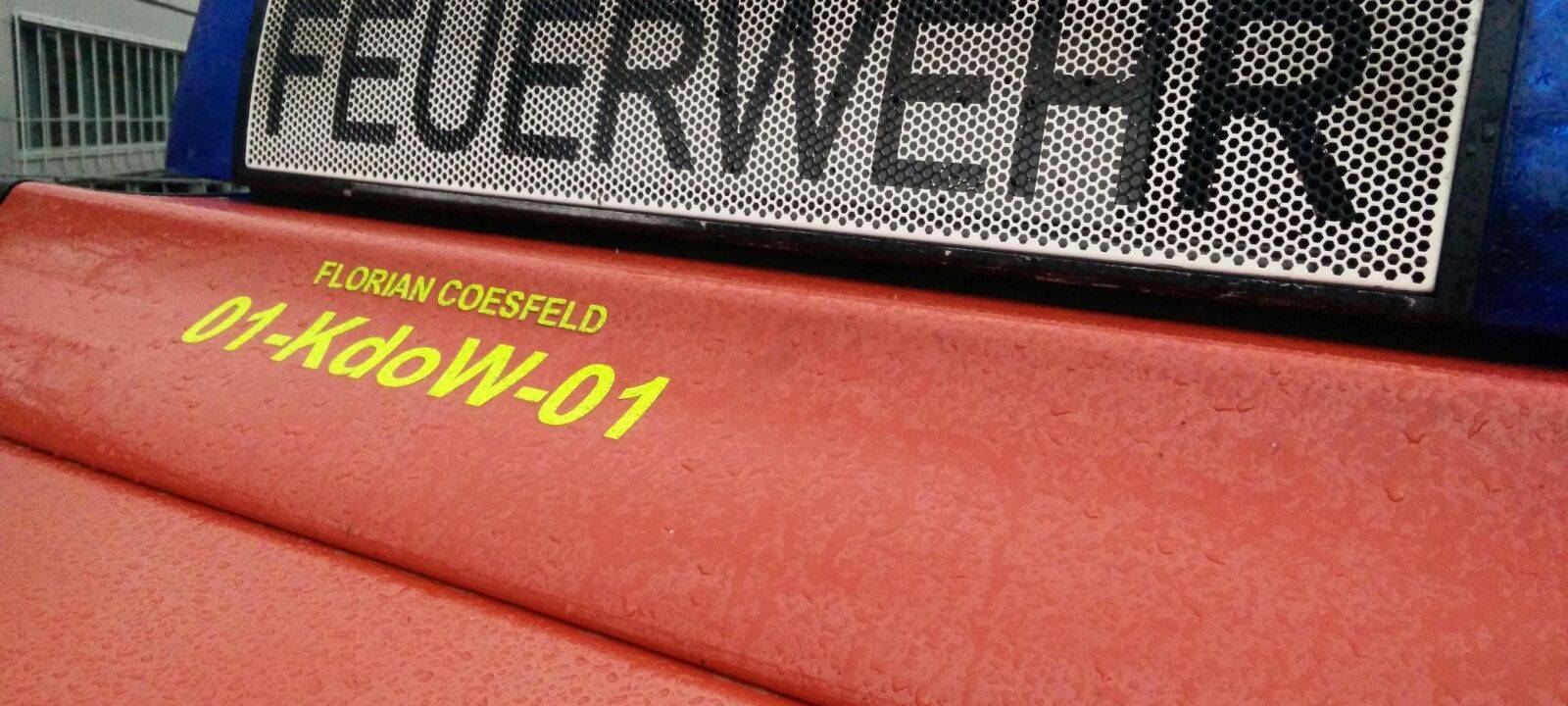 ASCHEBERG: Feuerwehreinsatz