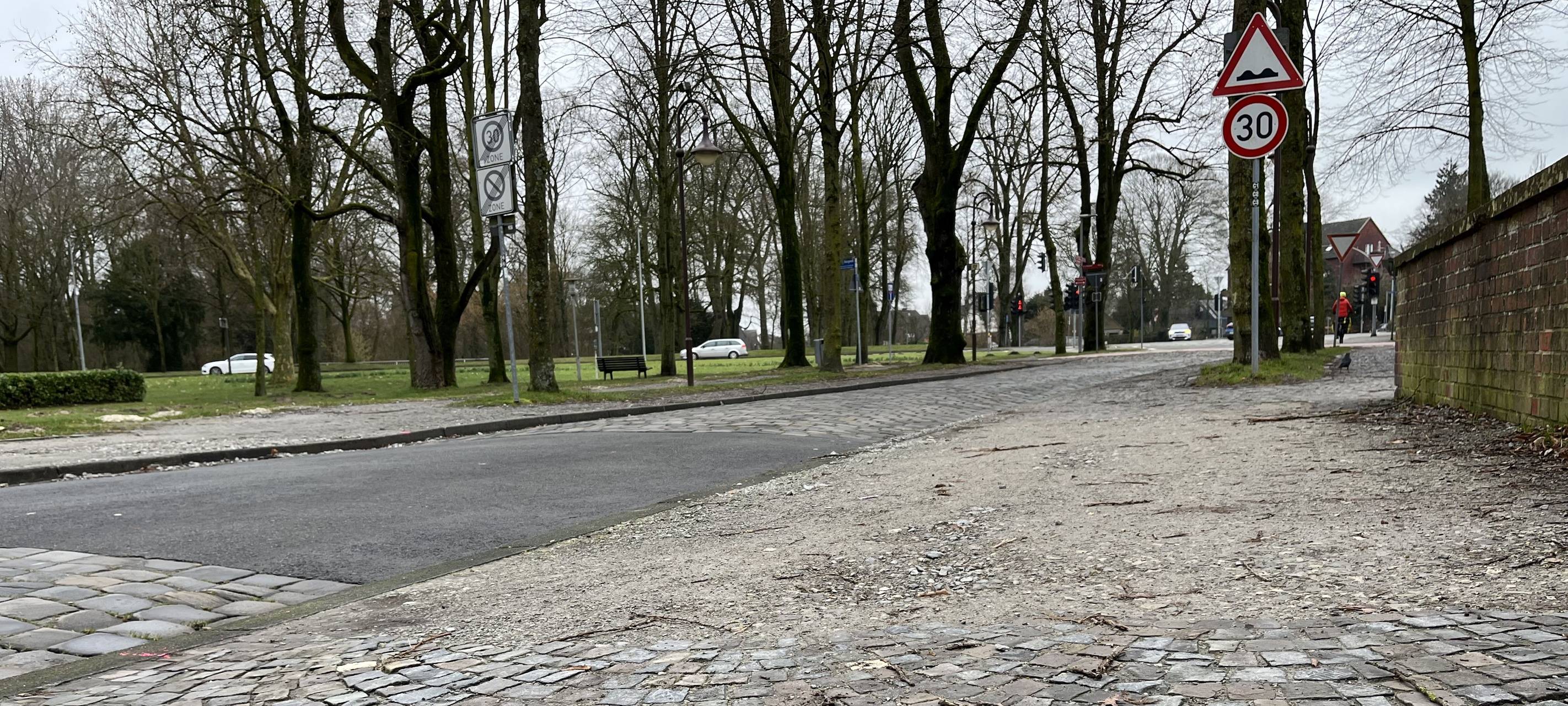 COESFELD: Pflasterarbeiten an Loddeallee ab Montag