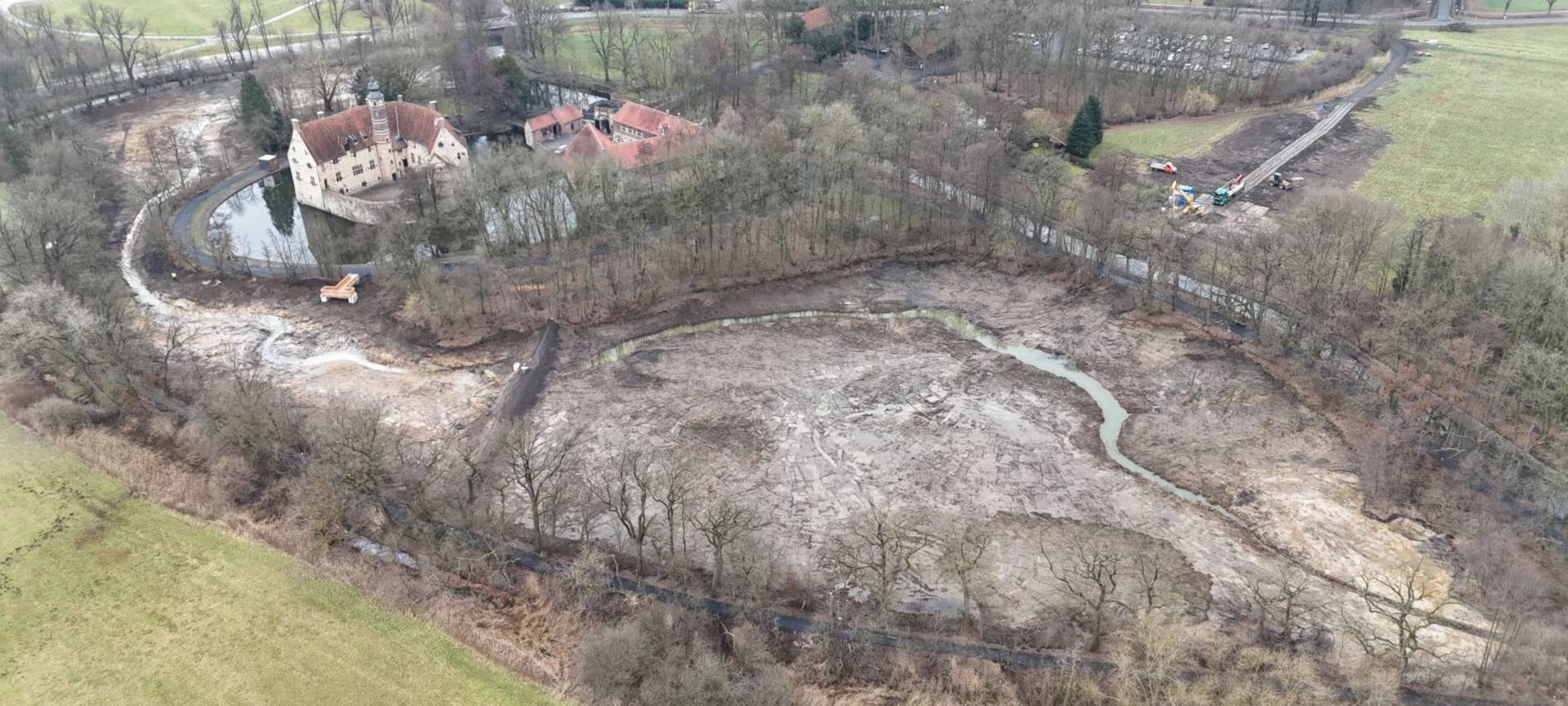 LÜDINGHAUSEN: Außengräfte wird geflutet