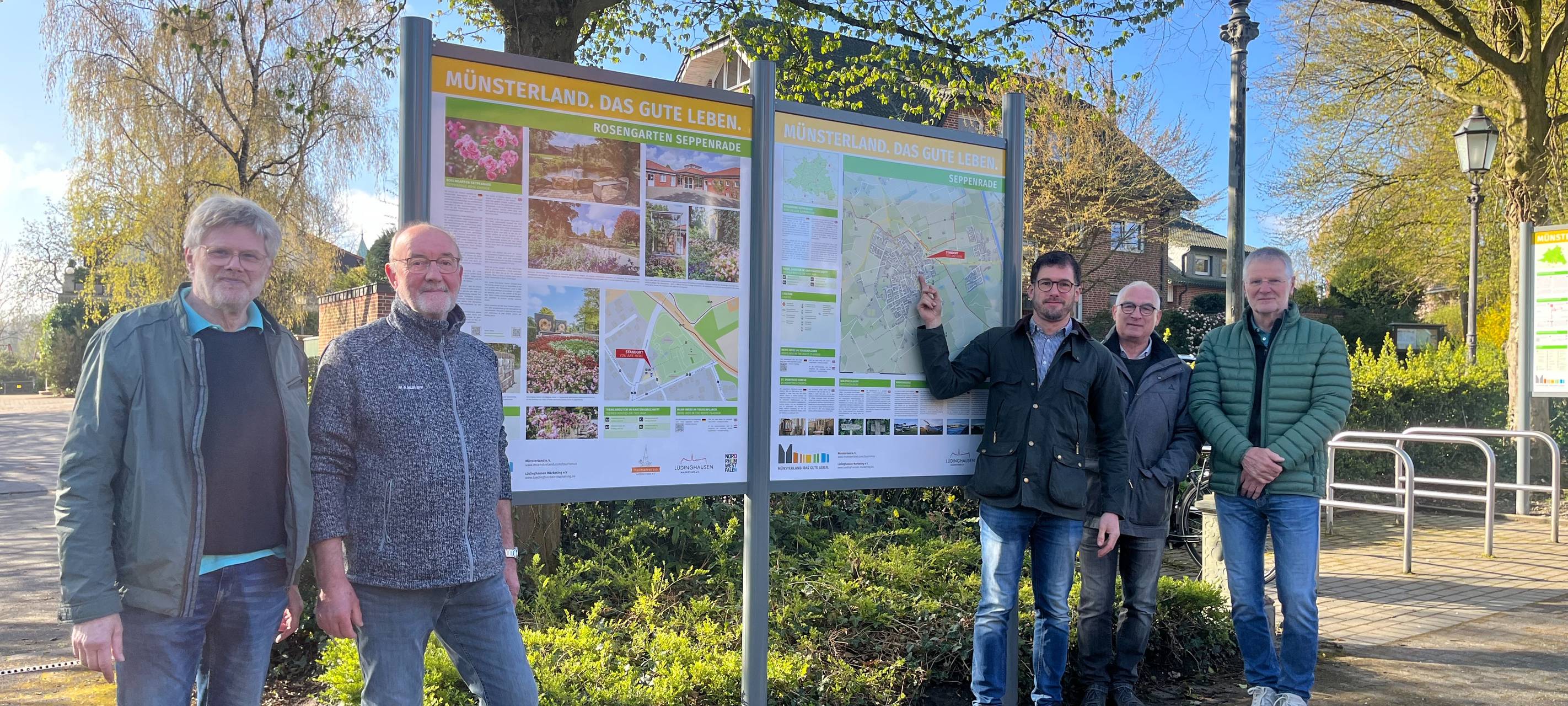 SEPPENRADE: Neue Infotafeln