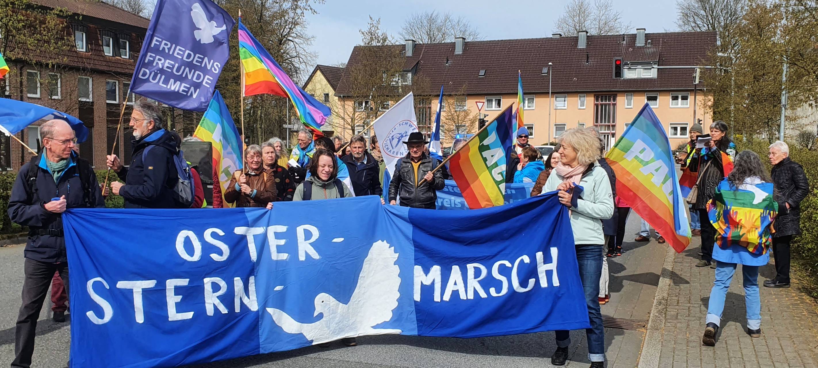KREIS: Gemeinsamer Ostermarsch in Münster