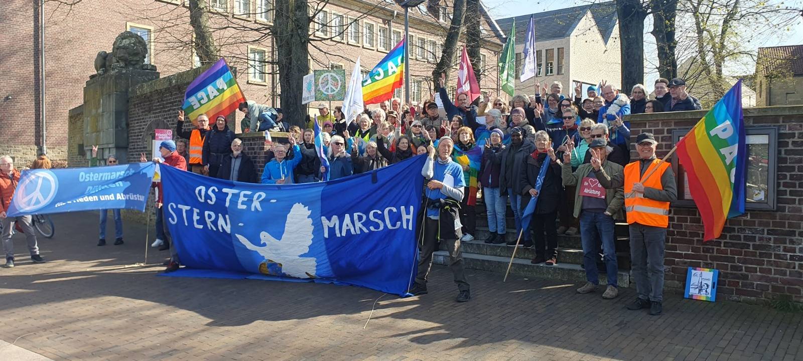 KREIS: 100 beim Ostermarsch in Dülmen