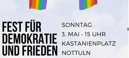 NOTTULN: Friedens- und Demokratiefest