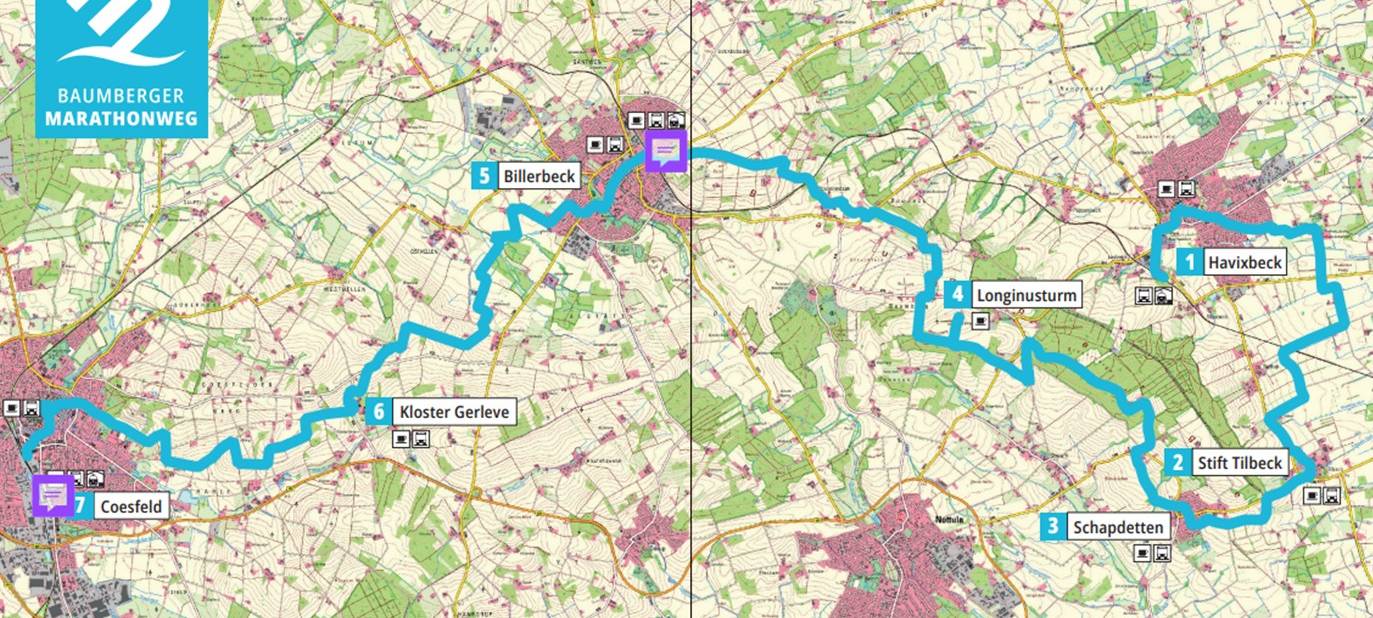 KREIS: Neuer Baumberger Marathonweg