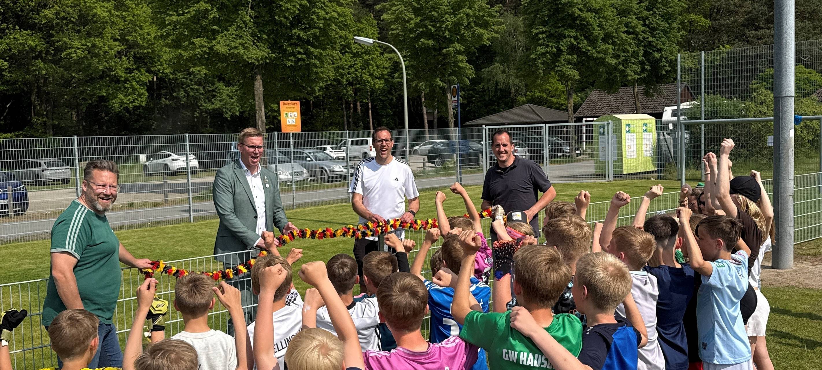 HAUSDÜLMEN: Bolzplatz eingeweiht