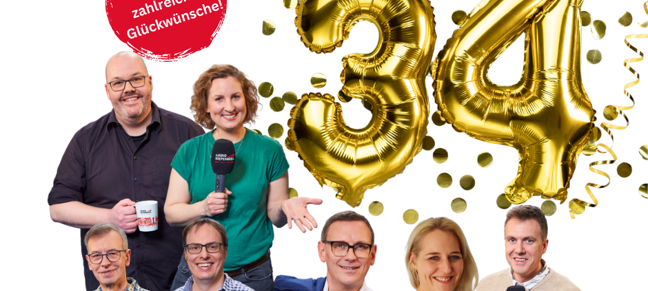34 Jahre jung: Euer Radio Kiepenkerl!