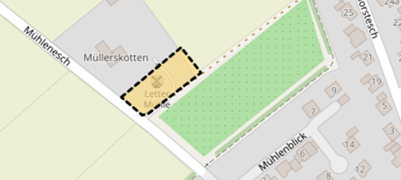 LETTE: PLäne für Back- und Gemeinschaftshaus